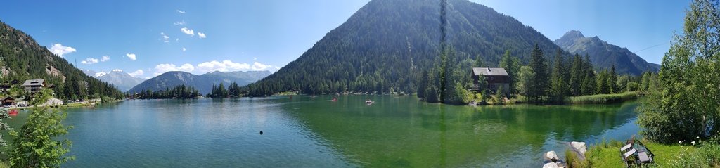 chalet, les ondelines, champex, lac, vue panoramique